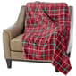 Ashley Cooper&#8482; Red Tartan Plush Throw - image 3