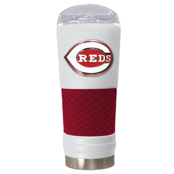 MLB Cincinnati Reds DRAFT Powder Coated Stainless Steel Tumbler - image 