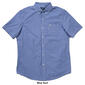 Mens Chaps Short Sleeve Plaid Stretch Easy Care Shirt - image 4