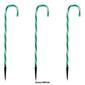 Northlight Seasonal 3pc. White/Red Candy Cane Pathway Markers - image 7