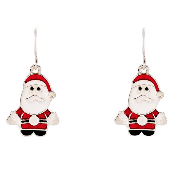 Santa/Reindeer/Bells Earring Trio