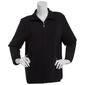 Womens Hasting & Smith Solid Quilted Zip Jacket - image 1