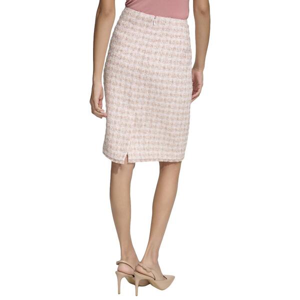 Womens Calvin Klein Tweed Pencil Skirt