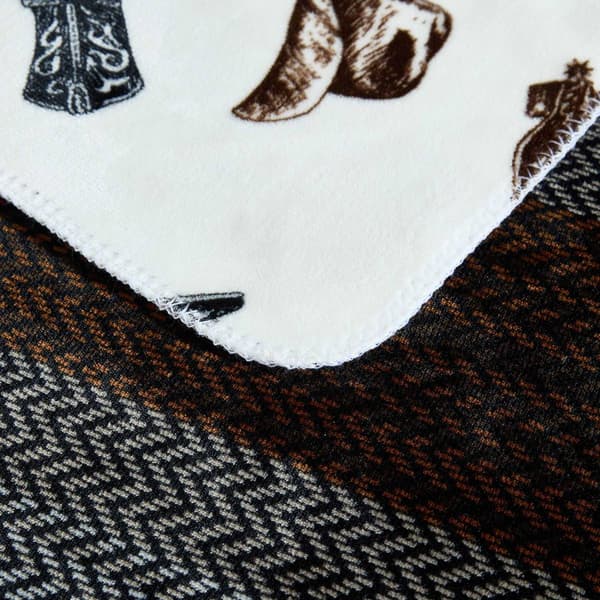 Wrangler Nash Stripe Reversible Blanket