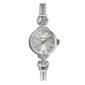 Womens Ellen Tracy 24mm Silver Bangle Bracelet Watch - ET5468SL - image 1