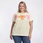 Juniors Plus Attitude Not Included Photoreal Pigment Print Top - image 1