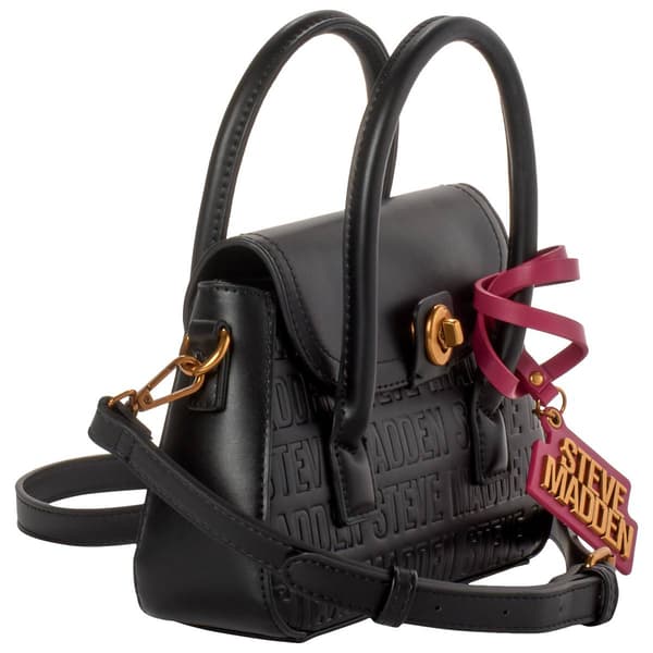 Steve Madden Annelie Embossed Top Handle Satchel