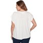 Plus Size Skye’s the Limit Fresh Start V Neck Ditsy Floral Blouse - image 2