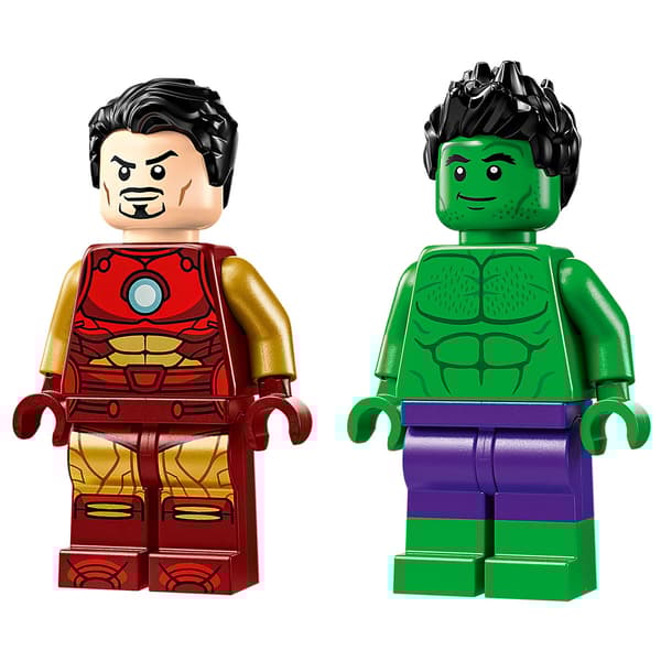 LEGO&#174; Marvel Iron Man with Bike & The Hulk