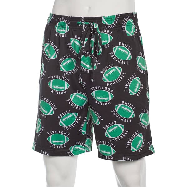 Mens Tailgate Philadelphia Football Pajama Shorts - image 