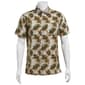 Mens Preswick & Moore(R) Rayon Palm Button Down Shirt - Silt Green - image 1