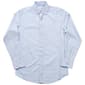 Mens Christian Aujard Fitted Dress Shirt - White/Blue - image 1