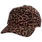Womens C&C California Leopard Corduroy Dad Baseball Cap - image 1