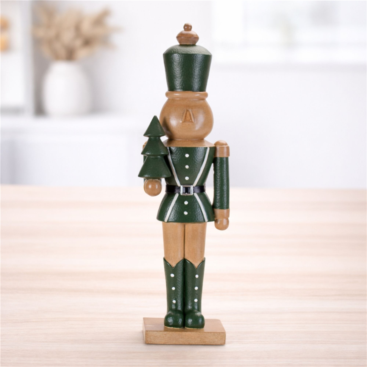 Melrose Green Nutcracker Soldier Figurines - Set of 2