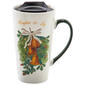 Godinger 18oz. Comfort & Joy Travel Mug - image 1