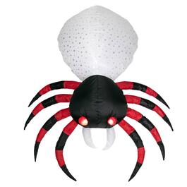 Northlight Seasonal 4ft Inflatable Halloween Outdoor Spider