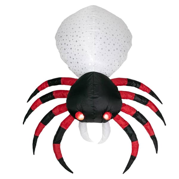 Northlight Seasonal 4ft Inflatable Halloween Outdoor Spider - image 