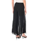 Womens MSK Rhinestone Trim Side Slit Chiffon Palazzo Pants - image 2
