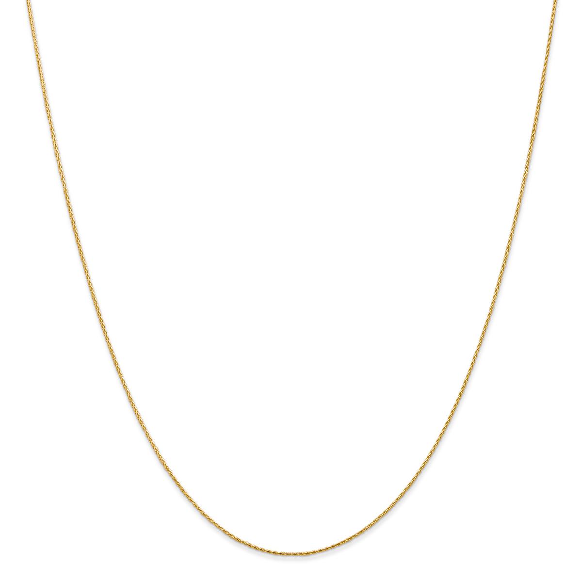 Gold Classics™ .8mm. 14kt. Parisian Diamond Cut Necklace