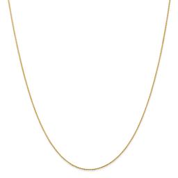 Gold Classics(tm) .8mm. 14k Parisian Diamond Cut Necklace