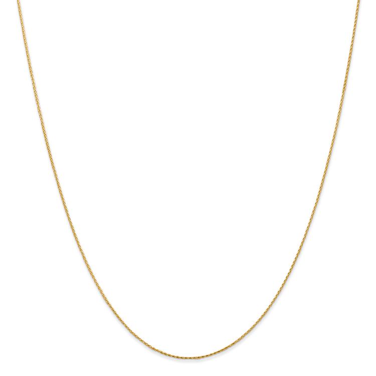 Gold Classics(tm) .8mm. 14k Parisian Diamond Cut Necklace
