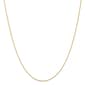 Gold Classics&#40;tm&#41; .8mm. 14k Parisian Diamond Cut Necklace - image 1