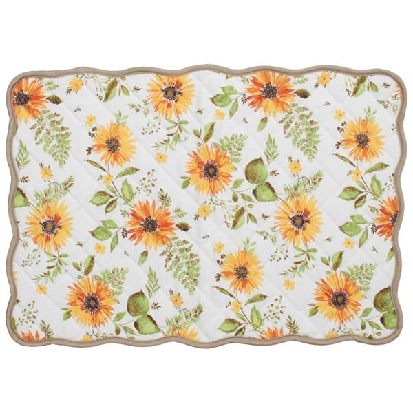 No. 918 Sunflower Garden Quilted Placemat