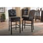 Baxton Studio Ginaro Swivel Bar Stools - Set of 2 - image 1