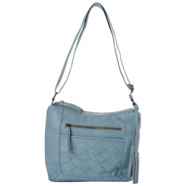 Bueno Woven Panel Hobo