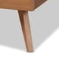Baxton Studio Asam Modern Walnut Brown Wood Platform Bed - image 5