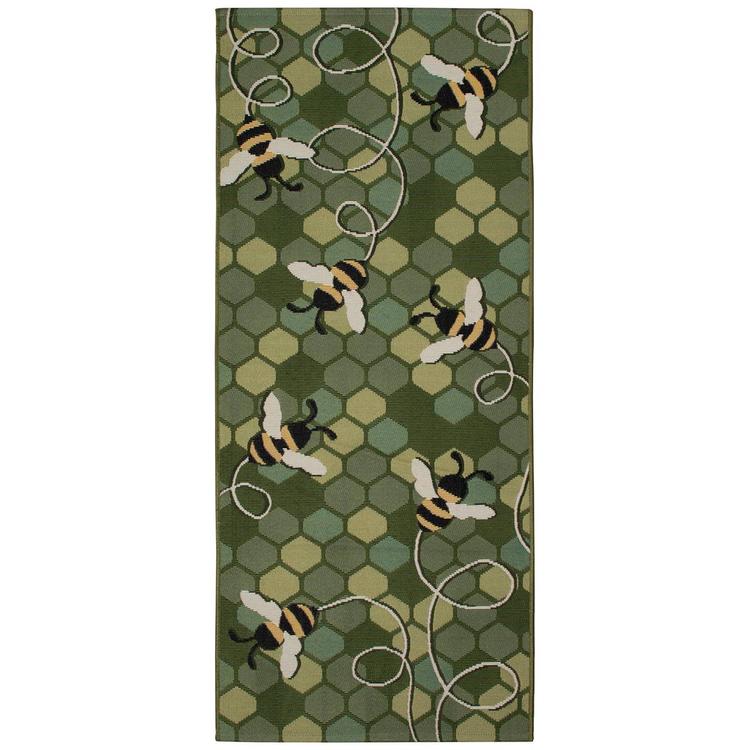 Liora Manne Esencia Bee Free Forever Rectangular Runner
