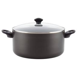 Farberware(R) DiamondMax(tm) 10.5-Quart Black Covered Stockpot