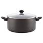 Farberware&#40;R&#41; DiamondMax&#40;tm&#41; 10.5-Quart Black Covered Stockpot - image 1