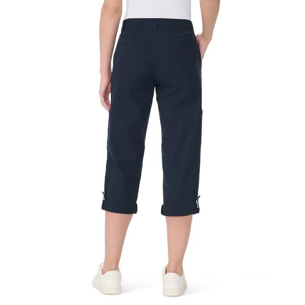Womens Gloria Vanderbilt Solid Utility Cargo Capris