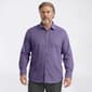 Mens Big & Tall Christian Aujard Stretch Dress Shirt-Purple/Lilac - image 1