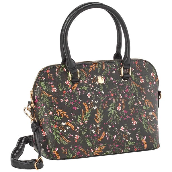 Gloria Vanderbilt Autumn Foliage Dome Satchel