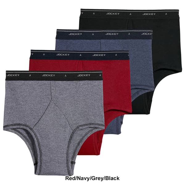 Mens Jockey® 4pk. Classic Full Rise Briefs - Boscov's