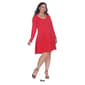 Plus Size White Mark Jenara Fit N’ Flare Dress - image 5