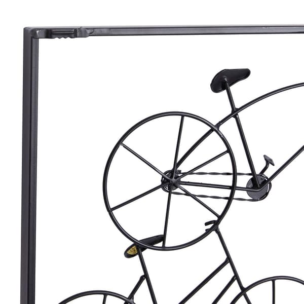 9th & Pike&#174; Metal Bicycle Collage Wall Decor