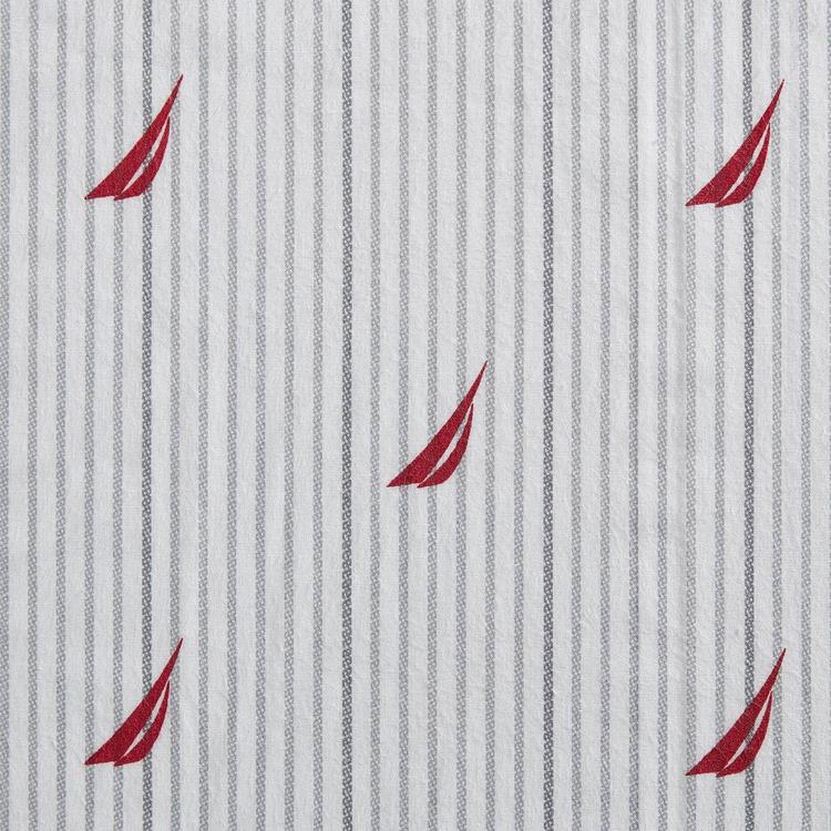 Nautica Audley Stripe Cotton Percale Sheet Set