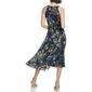 Womens Tommy Hilfiger Sleeveless Halter Floral Chiffon Midi Dress - image 2