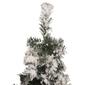 Northlight Seasonal 2ft. Pre-Lit Flocked Pine Christmas Tree - image 5