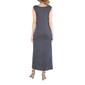 Womens 24/7 Comfort Apparel Maternity Polka Dot Maxi Dress - image 3