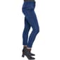 Petite Royalty Basic Three Button High Rise Rip Skinny Jeans - image 3