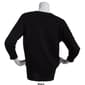 Womens Architect® 3/4 Sleeve V-Neck Button Down Cardigan - image 3