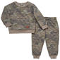 Baby Boy (12-24M) 7 For All Mankind(R) 2pc Quilted Thermal Camo Set - image 1