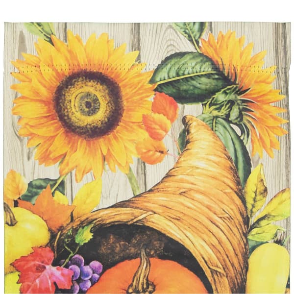 Northlight Seasonal Cornucopia Harvest Outdoor Garden Flag