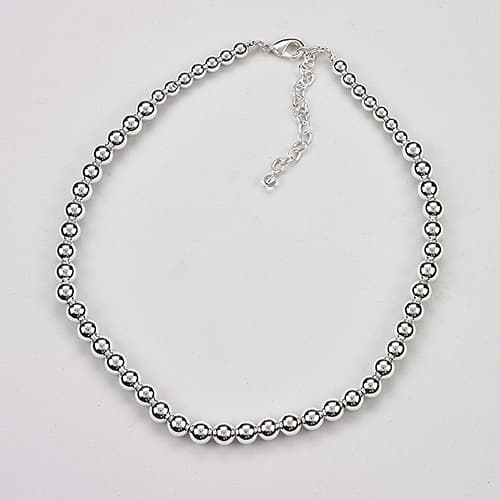 Napier Silver-Tone 16in. Pearl Beaded Necklace - image 