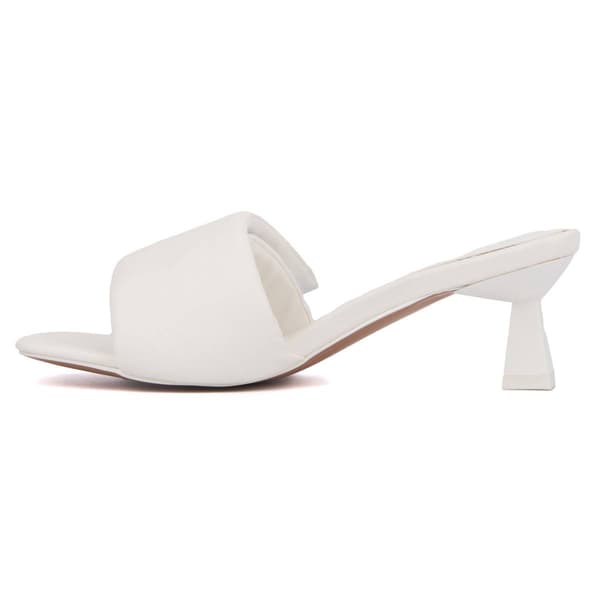 Womens Olivia Miller Allure Slide Sandals