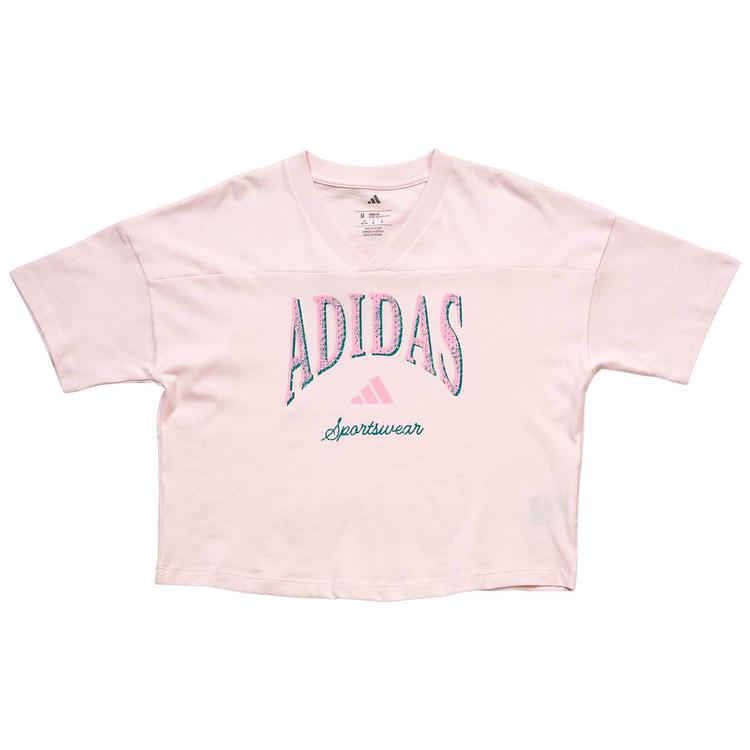 Girls (7-16) adidas® Short Sleeve Collegiate Tee